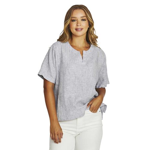 Jump Core Stripe Boxy Top